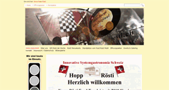 Desktop Screenshot of hopp-roesti.ch